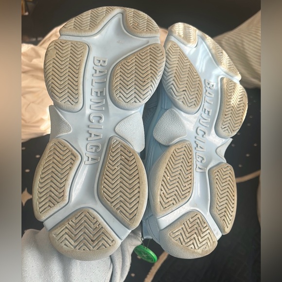 Balenciaga Triple S Sneakers - Light Blue - Picture 5 of 7